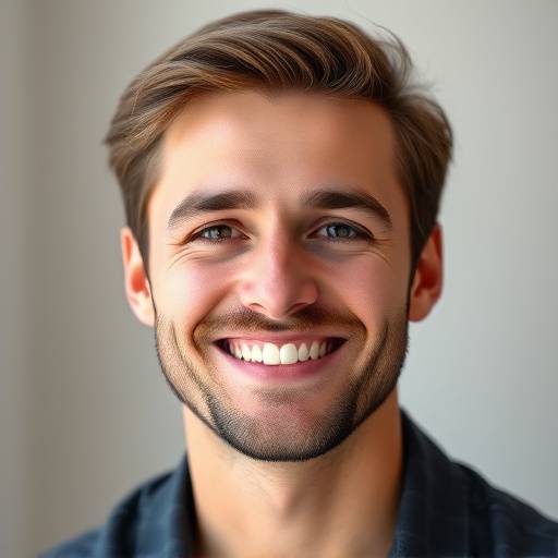 Headshot of Ethan Brown, showing a friendly and confident demeanor